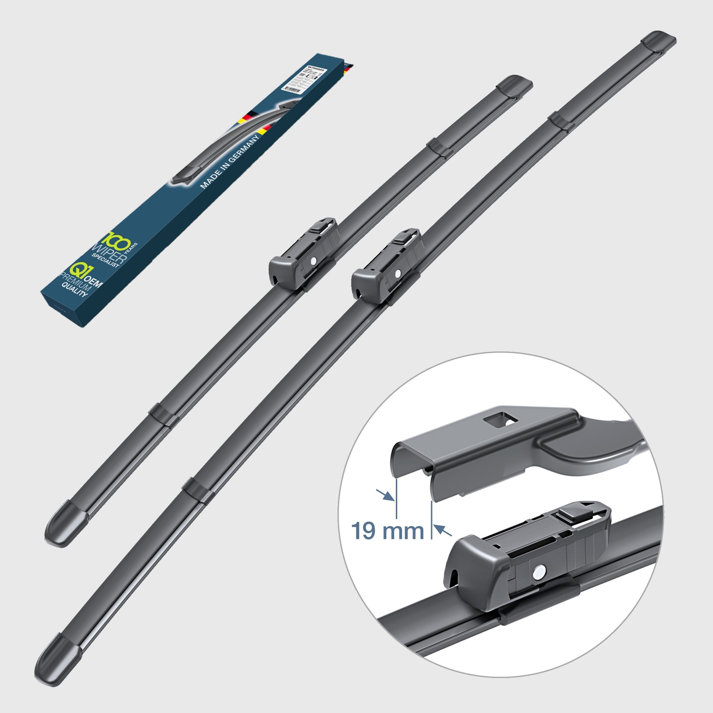 Bild 1: Wischer-Set Mercedes E-Klasse Cabrio (A207) 2013 - heute