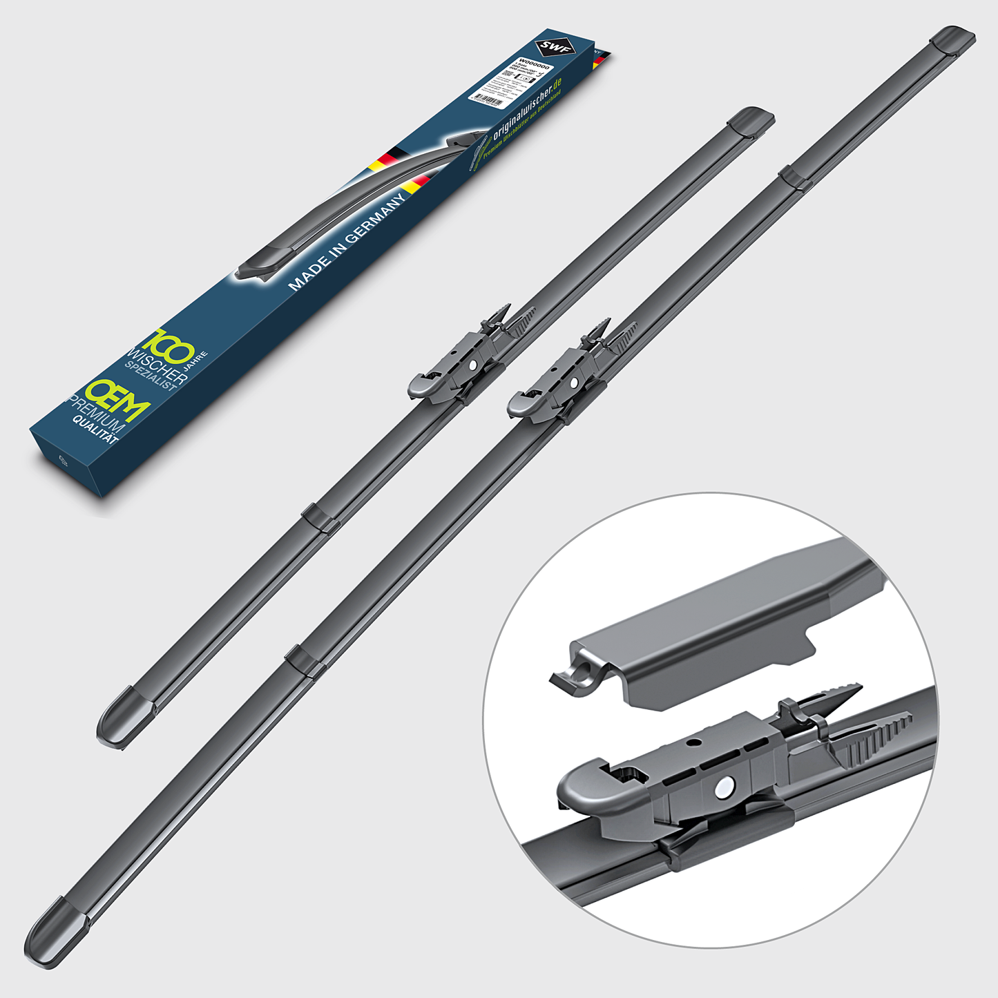 Bild 1: Wischer-Set VOLVO XC70 (Modell 1) 2004 - 2007