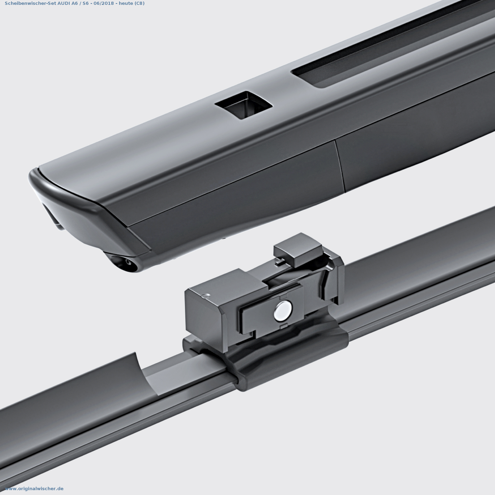 Bild 2: Scheibenwischer-Set AUDI A6 / S6 - 06/2018 - heute (C8)