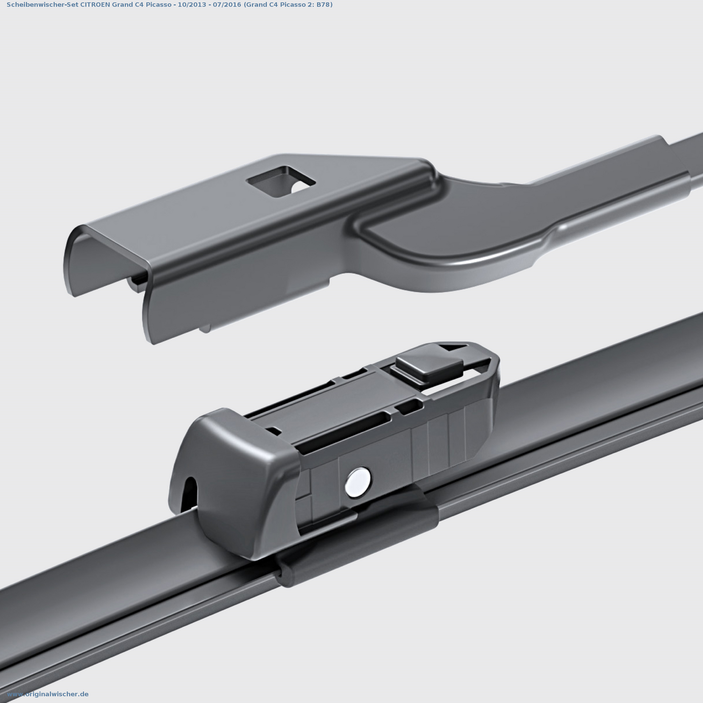 Bild 2: Scheibenwischer-Set CITROEN Grand C4 Picasso - 10/2013 - 07/2016 (Grand C4 Picasso 2: B78)
