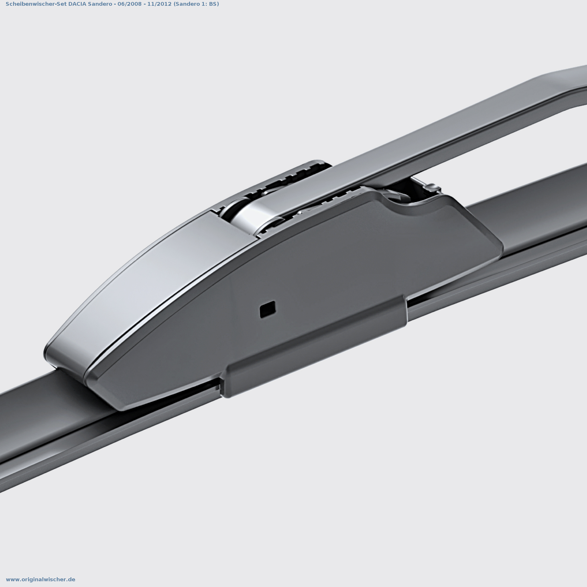 Bild 3: Scheibenwischer-Set DACIA Sandero - 06/2008 - 11/2012 (Sandero 1: BS)