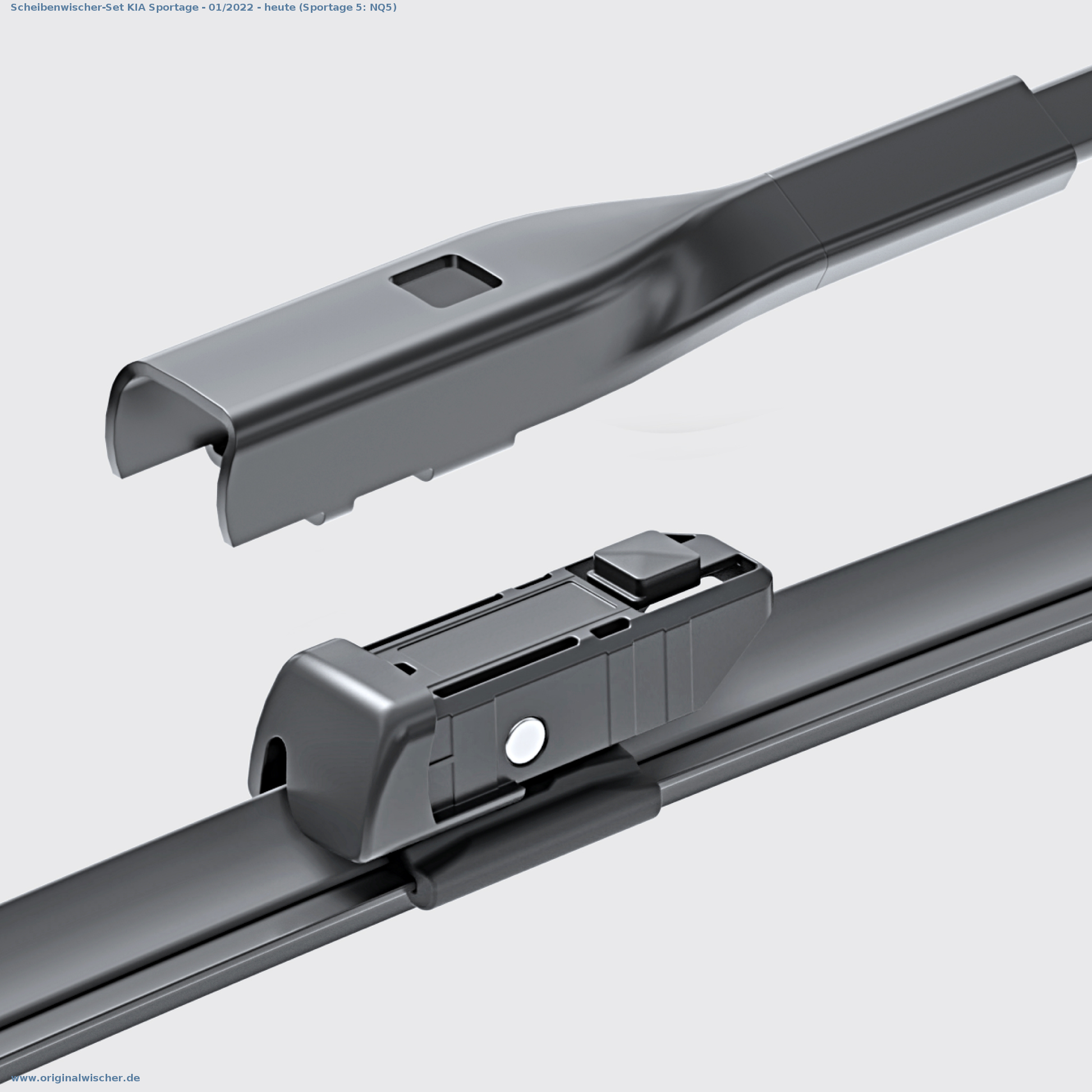 Bild 2: Scheibenwischer-Set KIA Sportage - 01/2022 - heute (Sportage 5: NQ5)