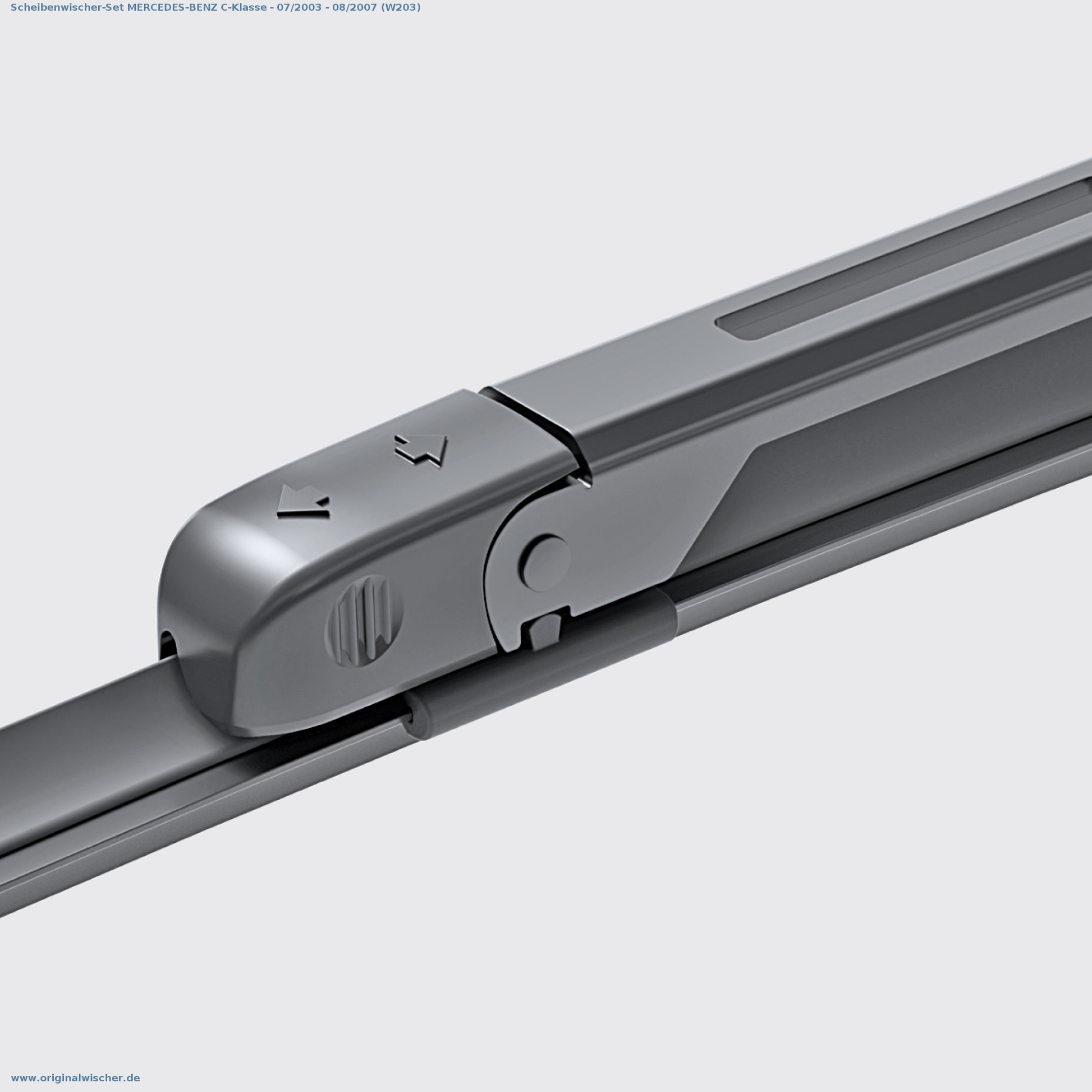 Bild 3: Scheibenwischer-Set MERCEDES-BENZ C-Klasse - 07/2003 - 08/2007 (W203)