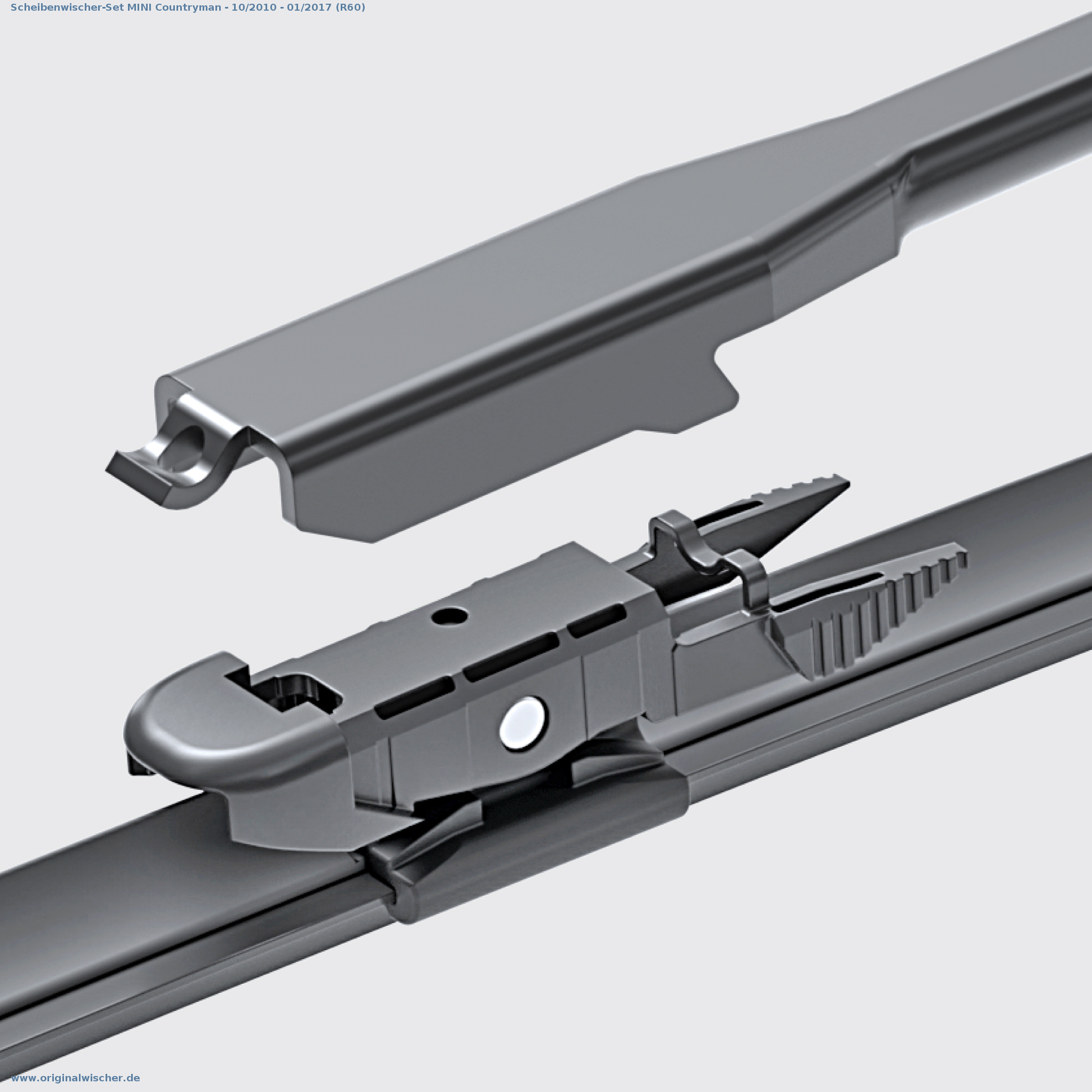 Bild 2: Scheibenwischer-Set MINI Countryman - 10/2010 - 01/2017 (R60)