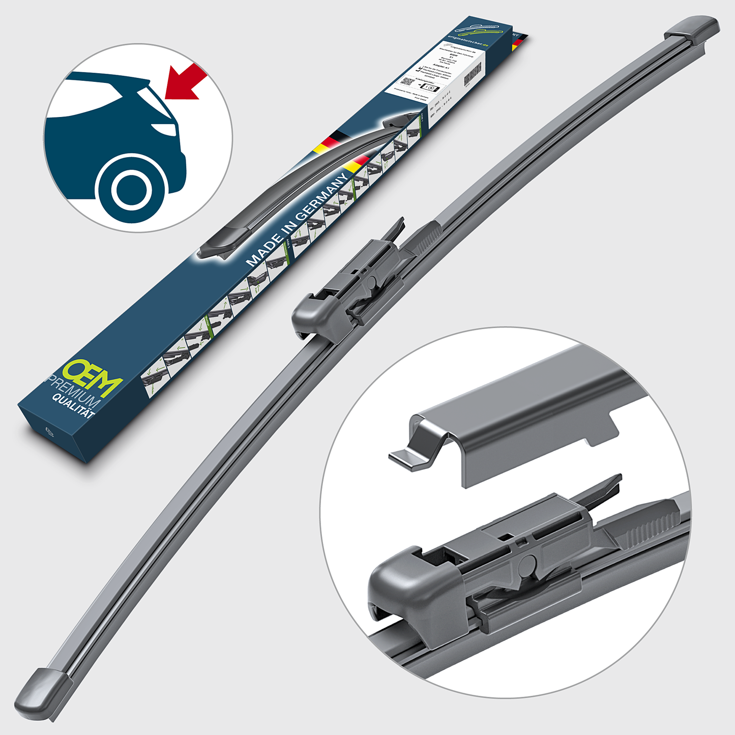 Bild 1: Heckwischer Mercedes C-Klasse Kombi (T-Modell) (S205) 2014 - 2021