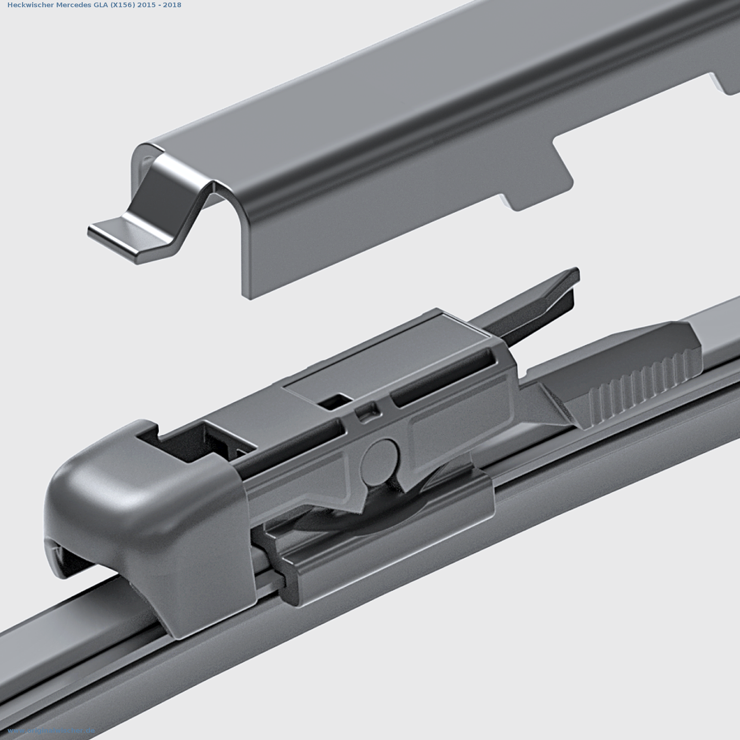 Bild 2: Heckwischer Mercedes GLA (X156) 2015 - 2018