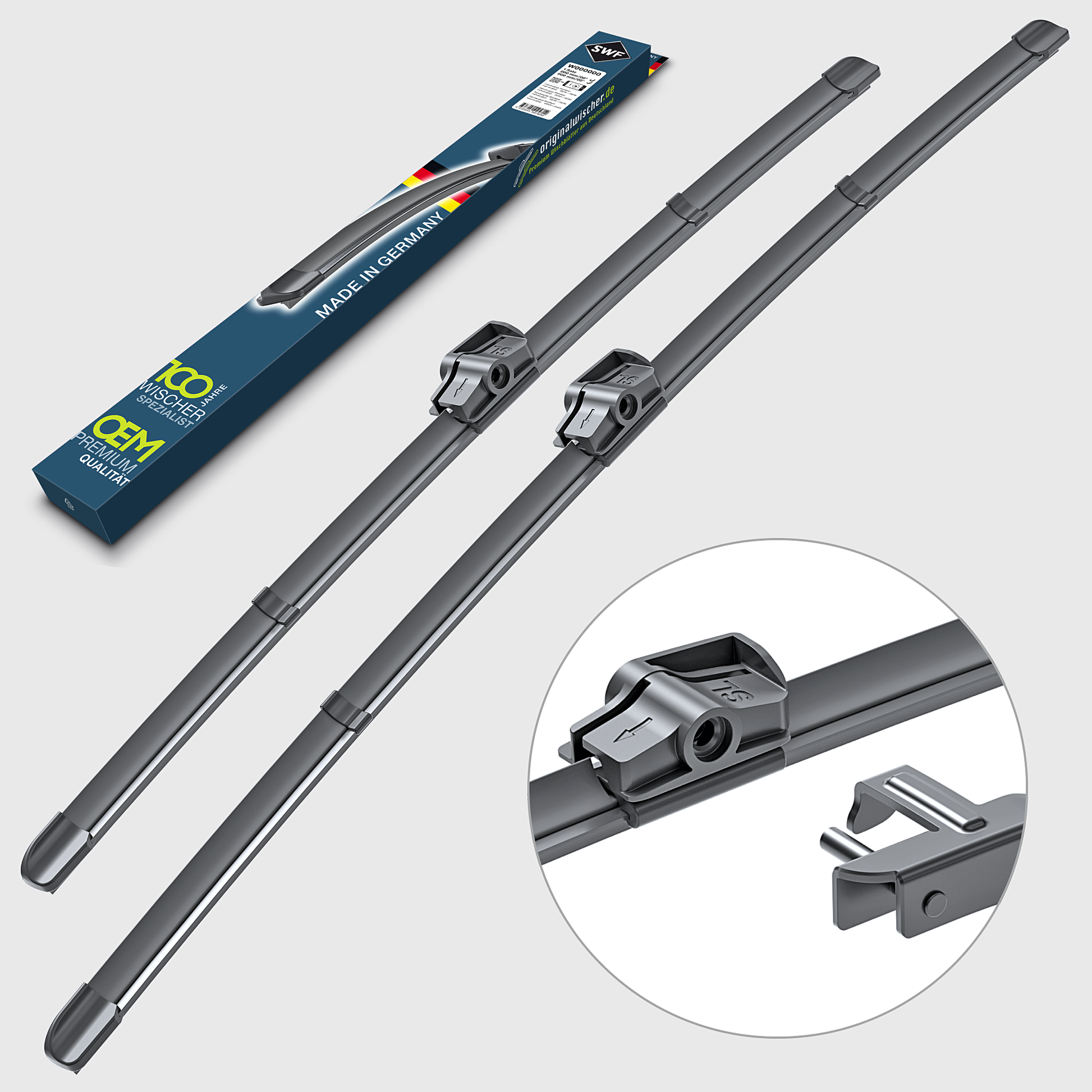 Bild 1: Wischer-Set BMW 5er Limousine (F10) 2010 - 2017