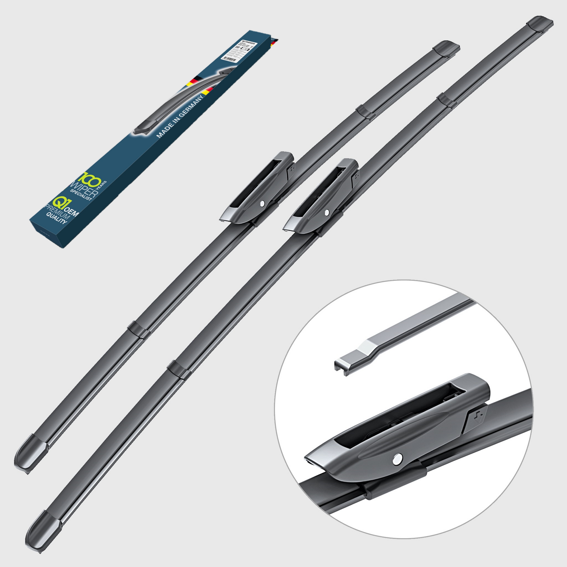 Bild 1: Wischer-Set RENAULT Clio / Clio Grandtour (Clio 4:  BH, KH) 2012 - 2019