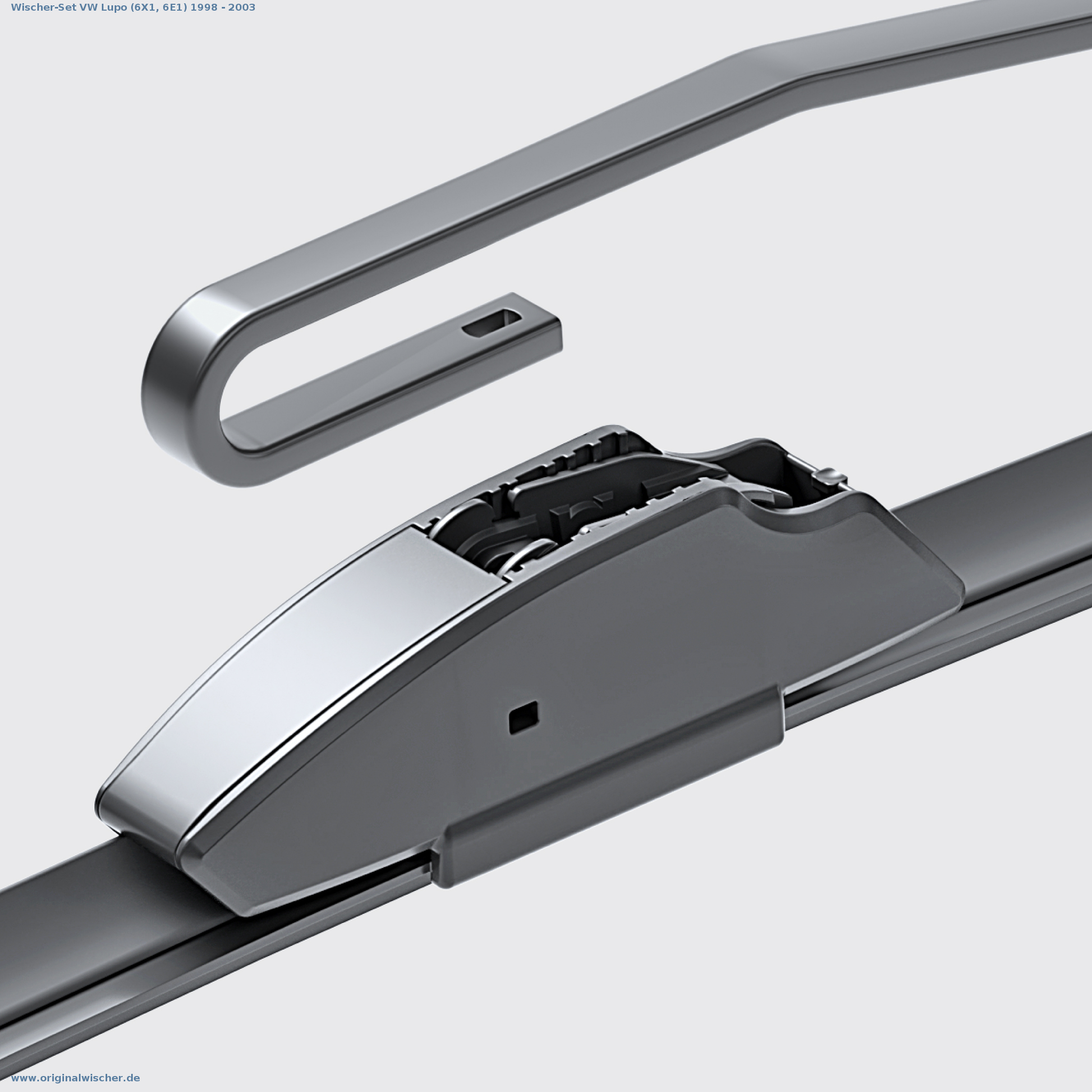 Bild 2: Wischer-Set VW Lupo (6X1, 6E1) 1998 - 2003