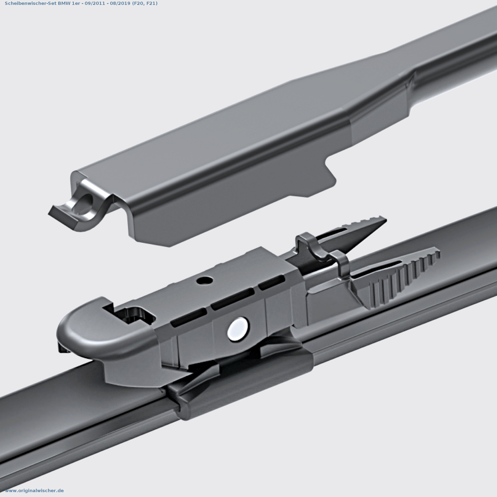 Bild 2: Scheibenwischer-Set BMW 1er - 09/2011 - 08/2019 (F20, F21)