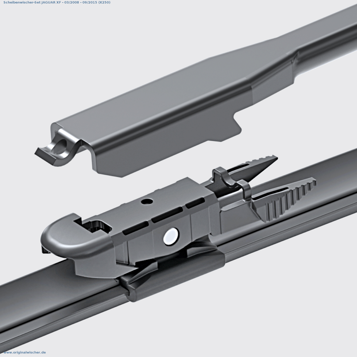 Bild 2: Scheibenwischer-Set JAGUAR XF - 03/2008 - 09/2015 (X250)