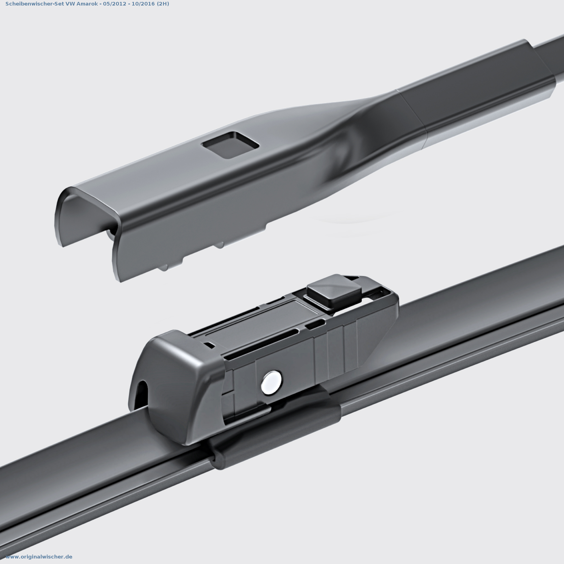 Bild 2: Scheibenwischer-Set VW Amarok - 05/2012 - 10/2016 (2H)